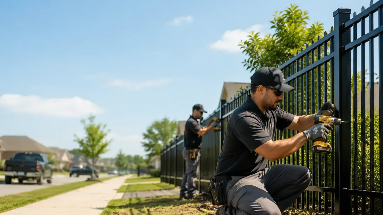 Metal Fence Installation in Delavan, IL